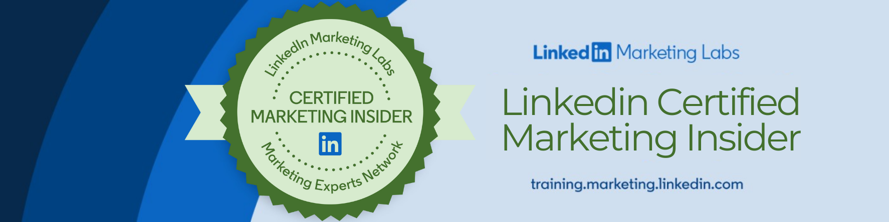 Certificação LinkedIn Certified Marketing Insider de Natália Soares