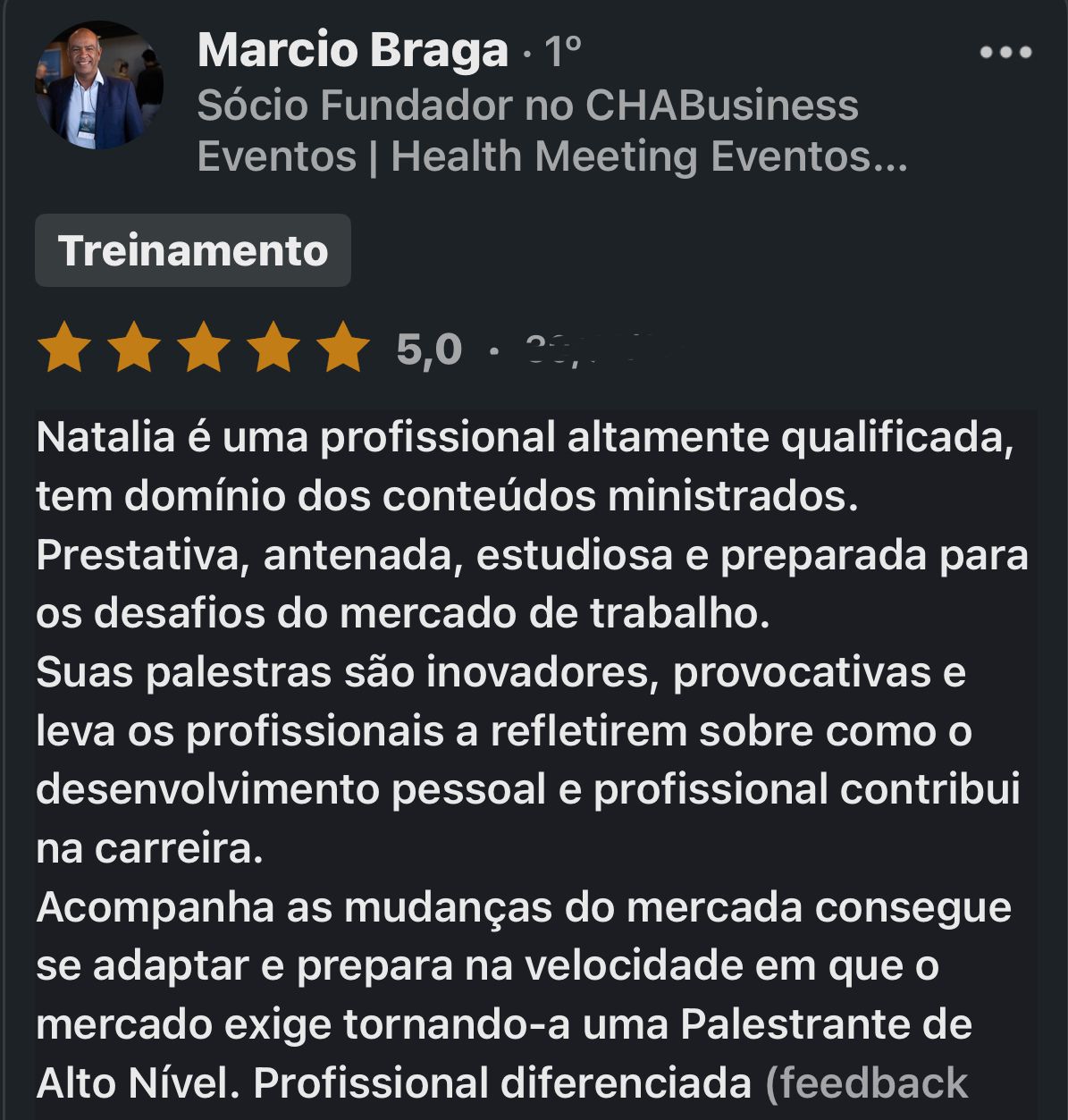 Depoimento de contratante 3
